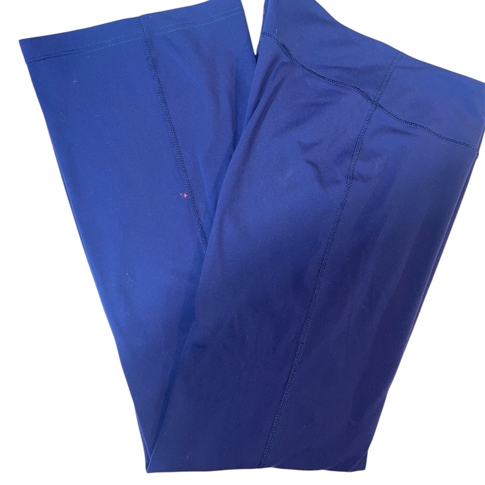Zobha Loft Bootcut Pull On Pants  Blue, Sz 6 Yoga Gym Track